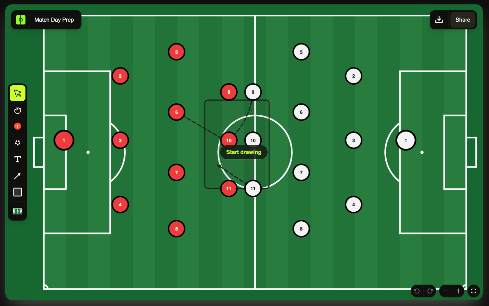 heeyBoard tactical board preview